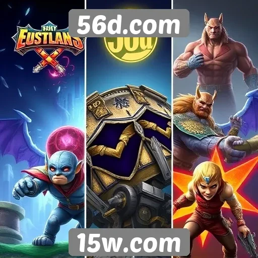 Comparação de jogos disponíveis no 56d.com